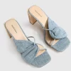 Belle & Bloom Lust For Life Mule - Blue Flash Sale