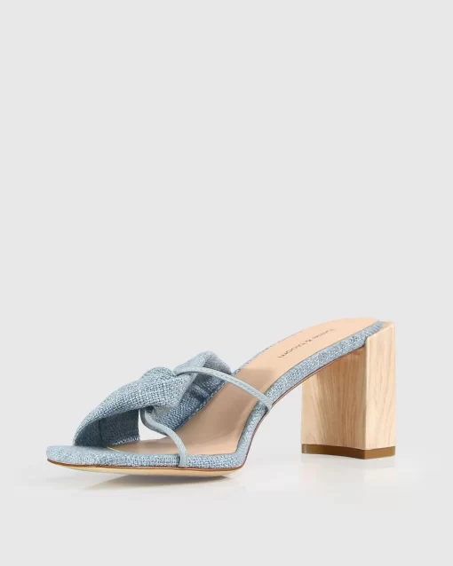 Belle & Bloom Lust For Life Mule - Blue Flash Sale