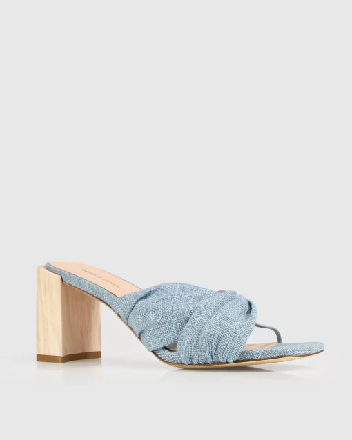 Belle & Bloom Lust For Life Mule - Blue Flash Sale