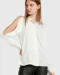 Belle & Bloom Made With Love Shirt - Off-White Flash Sale