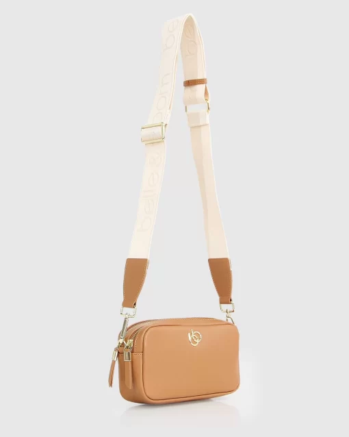 Belle & Bloom Made You Look Camera Bag - Tan Best