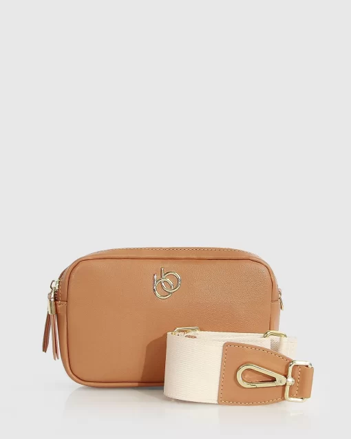 Belle & Bloom Made You Look Camera Bag - Tan Best