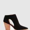 Belle & Bloom Midnight Special Suede Ankle Boot - Black Online