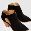 Belle & Bloom Midnight Special Suede Ankle Boot - Black Online