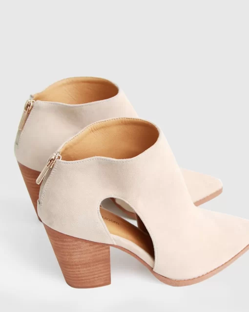 Belle & Bloom Midnight Special Suede Ankle Boot - Sand Online