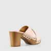 Belle & Bloom Midtown Clog Mule - Blush Online