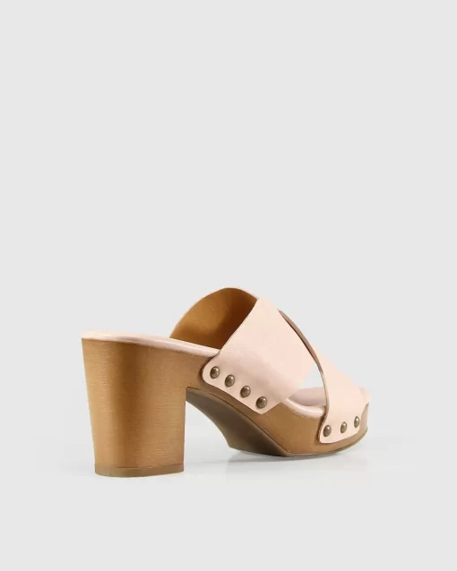 Belle & Bloom Midtown Clog Mule - Blush Online