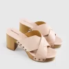 Belle & Bloom Midtown Clog Mule - Blush Online