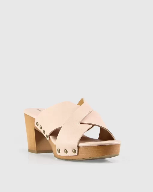 Belle & Bloom Midtown Clog Mule - Blush Online