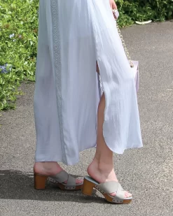 Belle & Bloom Midtown Clog Mule - Stonewash Blue Store