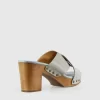 Belle & Bloom Midtown Clog Mule - Stonewash Blue Fashion