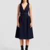 Belle & Bloom Miss Independence Midi Dress - Navy Outlet