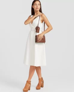 Belle & Bloom Miss Independence Midi Dress - Off-White Outlet