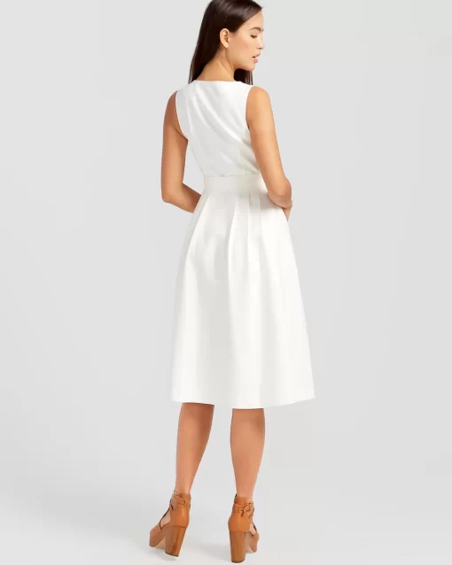 Belle & Bloom Miss Independence Midi Dress - Off-White Outlet