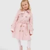 Belle & Bloom Miss Sunshine Trench Coat - Blush Pink Best