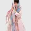 Belle & Bloom Miss Sunshine Trench Coat - Blush Pink New