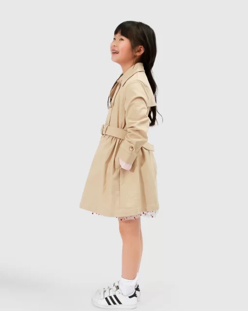 Belle & Bloom Miss Sunshine Trench Coat - Camel Discount