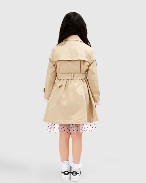 Belle & Bloom Miss Sunshine Trench Coat - Camel Discount