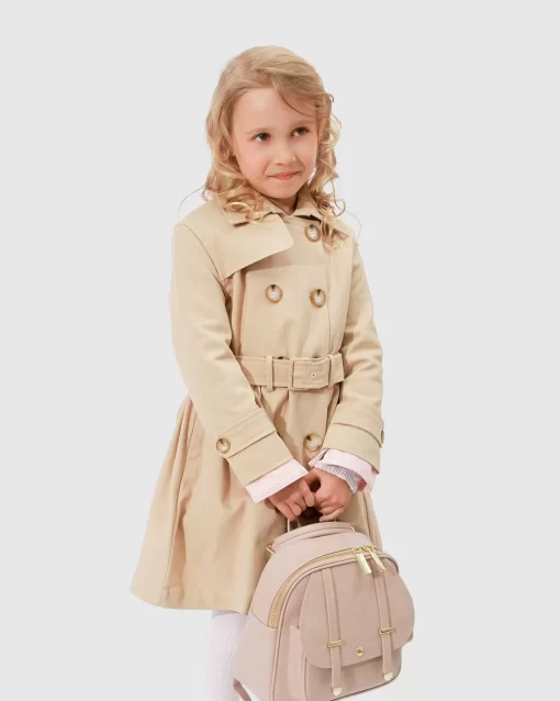 Belle & Bloom Miss Sunshine Trench Coat - Camel Discount