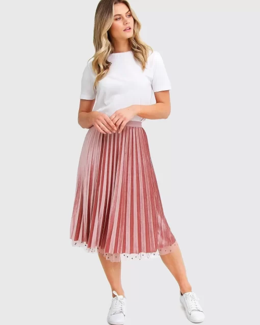 Belle & Bloom Mixed Feeling Reversible Skirt - Pink Best Sale