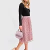 Belle & Bloom Mixed Feeling Reversible Skirt - Pink Best Sale