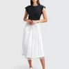 Belle & Bloom Mixed Feeling Reversible Skirt - White Hot