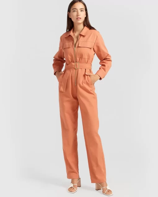 Belle & Bloom Montana Utility Jumpsuit - Sienna Cheap