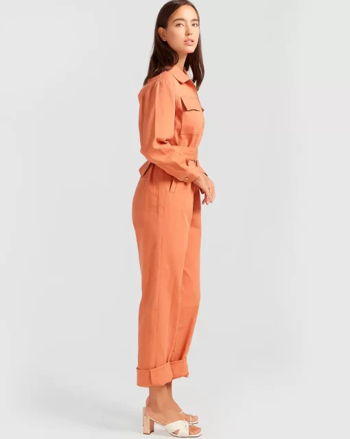 Belle & Bloom Montana Utility Jumpsuit - Sienna Cheap