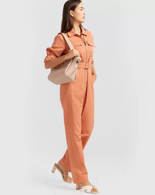 Belle & Bloom Montana Utility Jumpsuit - Sienna Cheap