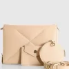 Belle & Bloom Moonlit Drive Leather Crossbody Bag - Latte Cheap