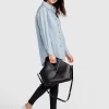 Belle & Bloom My Girl Oversized Shirt - Duck Egg Blue Sale