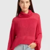 Belle & Bloom Nevermind Sheer Panelled Knit - Watermelon Discount