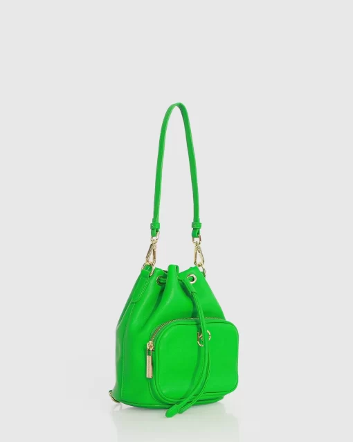 Belle & Bloom No Doubt Convertible Mini Backpack - Emerald Cheap