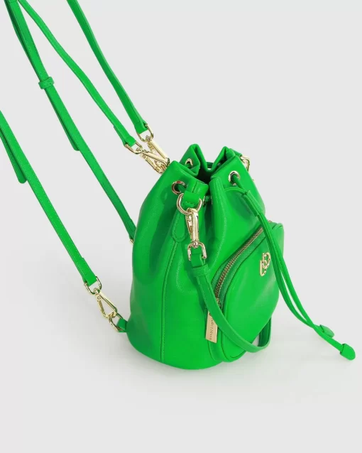 Belle & Bloom No Doubt Convertible Mini Backpack - Emerald Cheap