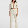 Belle & Bloom Obsessed Straight Leg Pant - Ivory Best Sale