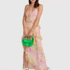 Belle & Bloom Ocean Eyes Limited Edition Silk Maxi Dress - Floral Store