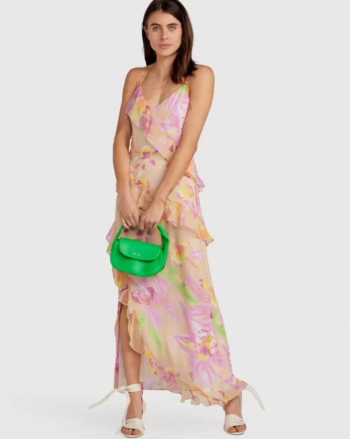 Belle & Bloom Ocean Eyes Limited Edition Silk Maxi Dress - Floral Store