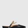 Belle & Bloom On The Go Leather Flat - Black Flash Sale