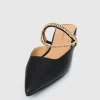 Belle & Bloom On The Go Leather Flat - Black Flash Sale