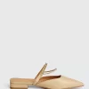 Belle & Bloom On The Go Leather Flat - Sand Store