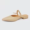 Belle & Bloom On The Go Leather Flat - Sand Store