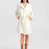 Belle & Bloom Palm City Wool Blend Coat - Cream Store