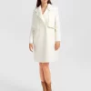 Belle & Bloom Palm City Wool Blend Coat - Cream Store