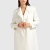 Belle & Bloom Palm City Wool Blend Coat - Cream Store