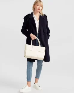 Belle & Bloom Palm City Wool Blend Coat - Navy Best Sale