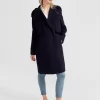 Belle & Bloom Palm City Wool Blend Coat - Navy Best Sale