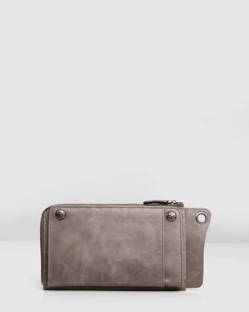 Belle & Bloom Penelope Leather Wallet - Ash Outlet