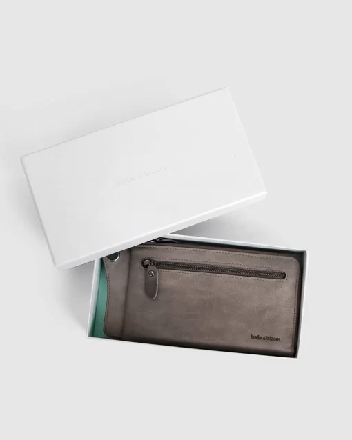 Belle & Bloom Penelope Leather Wallet - Ash Outlet