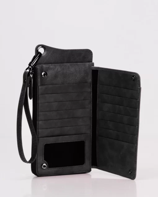 Belle & Bloom Penelope Leather Wallet - Black Hot