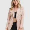 Belle & Bloom Princess Polina Blazer - Blush Final Sale Best